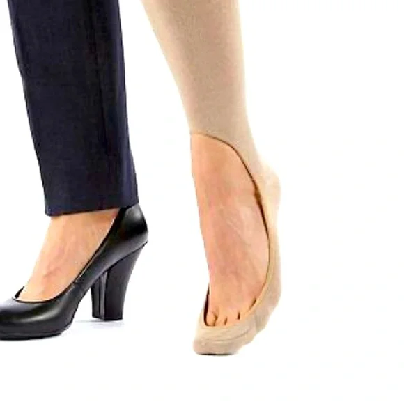 Key Socks (1 black & 1 nude pair) - Picture 1 of 4